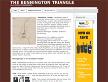 Tablet Screenshot of benningtontriangle.com